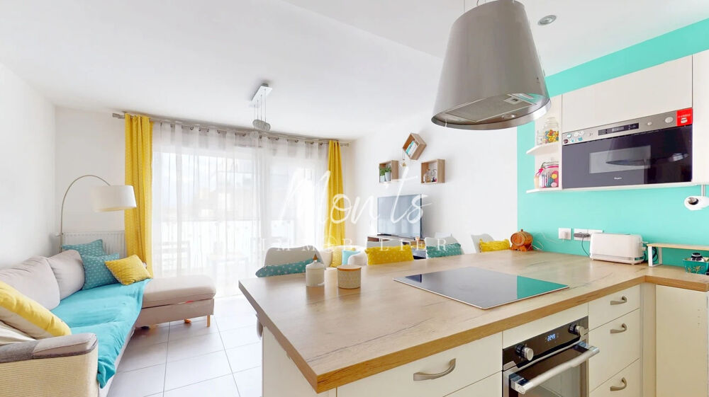 Saint-Julien-en-Genevois - Appartement T2 + garage double dans résidence récente