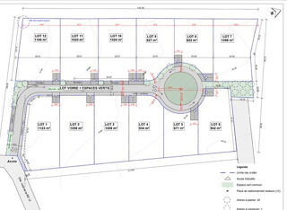  Terrain � vendre 942 m�