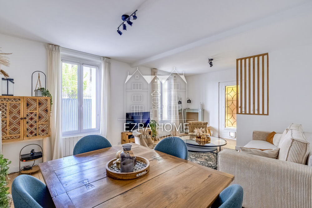 Vente Appartement CLICHY   VICTOR HUGO / RÉPUBLIQUE   REZ-DE-JARDIN   CALME ABSOLU Clichy