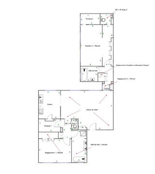 Vente Appartement PARIS 6 -  SAINT GERMAIN - APPARTEMENT 3 PIECES - 2 CHAMBRES Paris 6