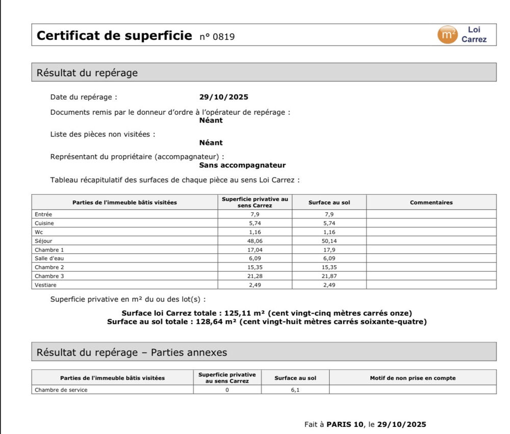 � vendre  Appartement Paris 10