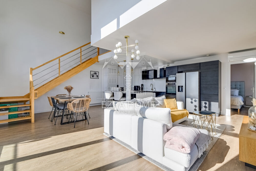 ASNIÈRES-SUR-SEINE - DUPLEX 5 PIÈCES - 4 CHAMBRES - TERRASSE - VUE EXCEPTIONNELLE - COUP DE COEUR