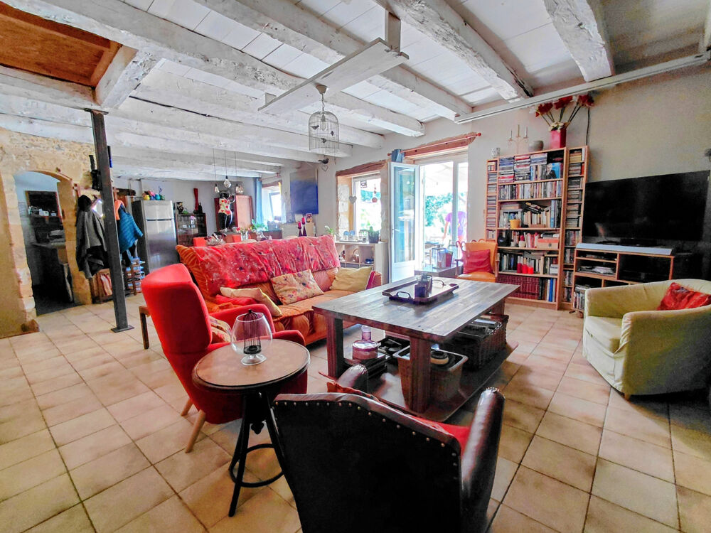 Vente Maison Propriété au calme avec gîte sur 1,5 hectares proche de Vergt Salon