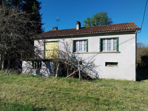   Maison avec grand terrain plat 2 hectares � la campagne du P�rigord Vert Maison - 4 pi�ce(s) - 76 m�