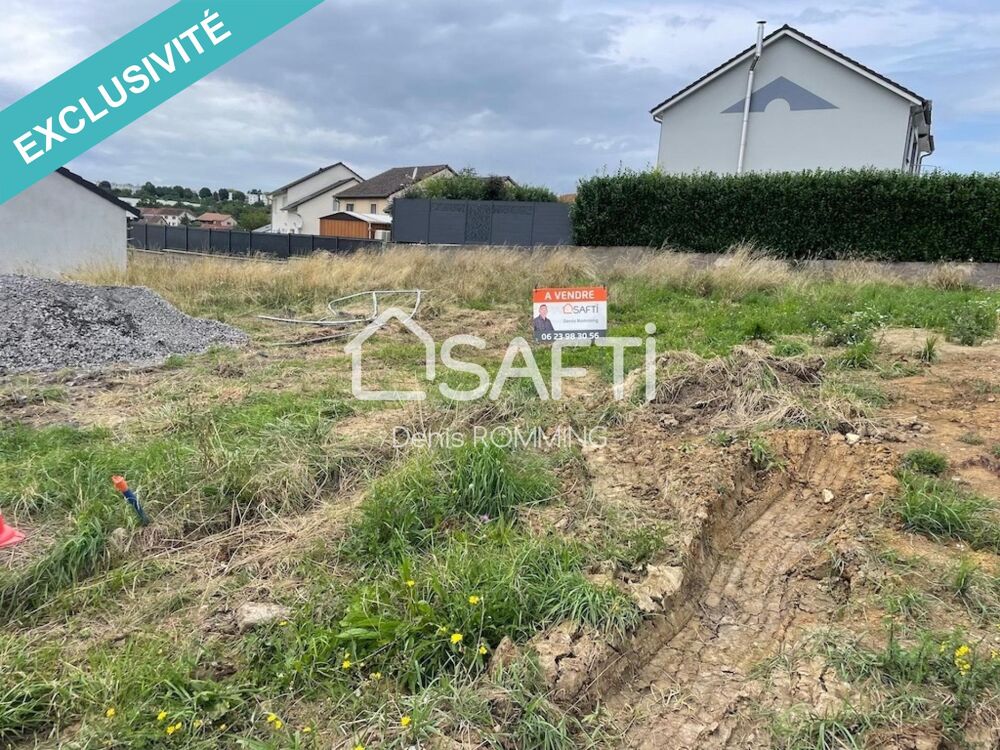 Vente Terrain Terrain plat de 684m2 Valmont