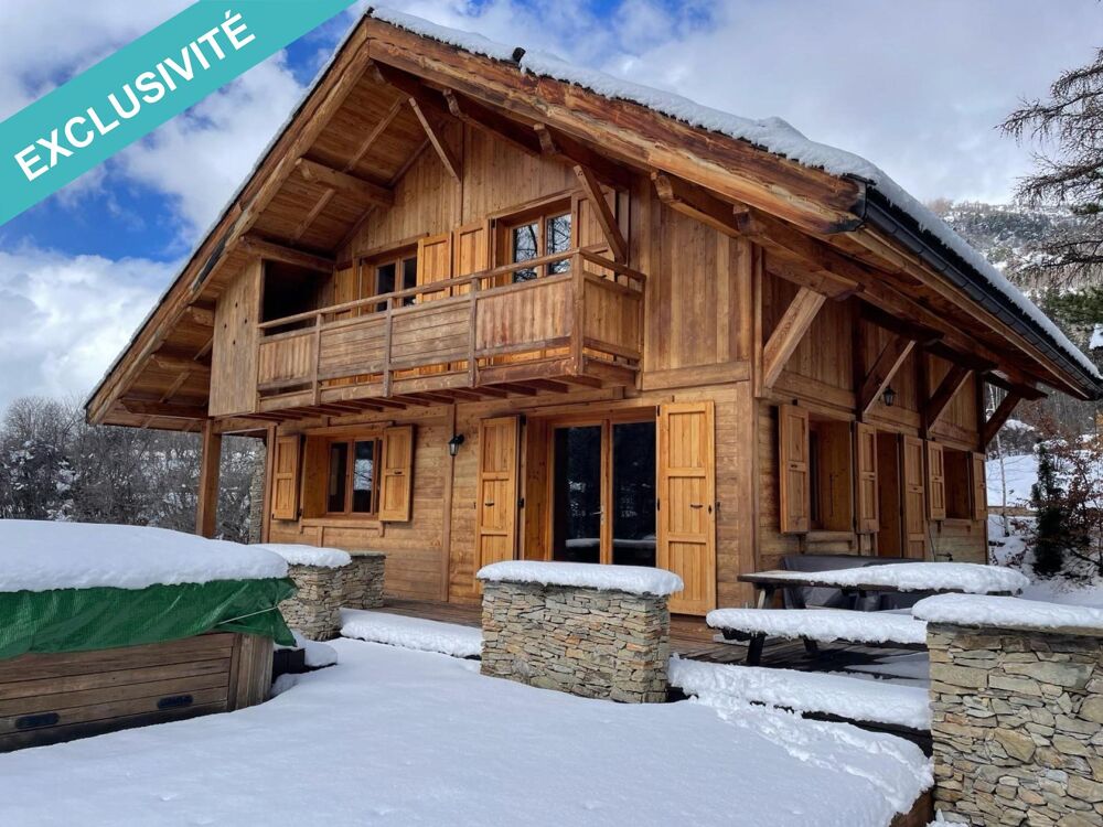 Vente Maison Chalet Serre-Chevalier-versant sud- 10 mn  pied de pistes- 2271 m2 parcelles.... La salle-les-alpes