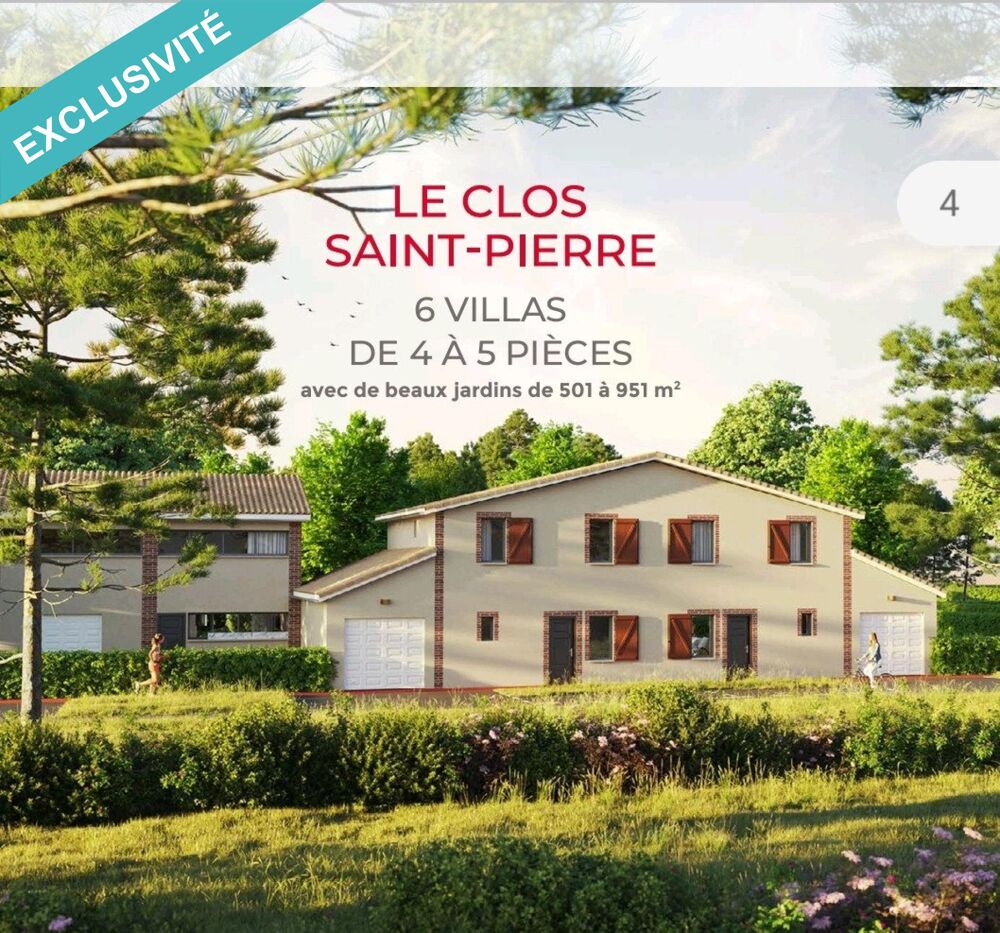 Vente Maison Villa neuve de style toulousain cls en mains Montastruc-la-conseillere