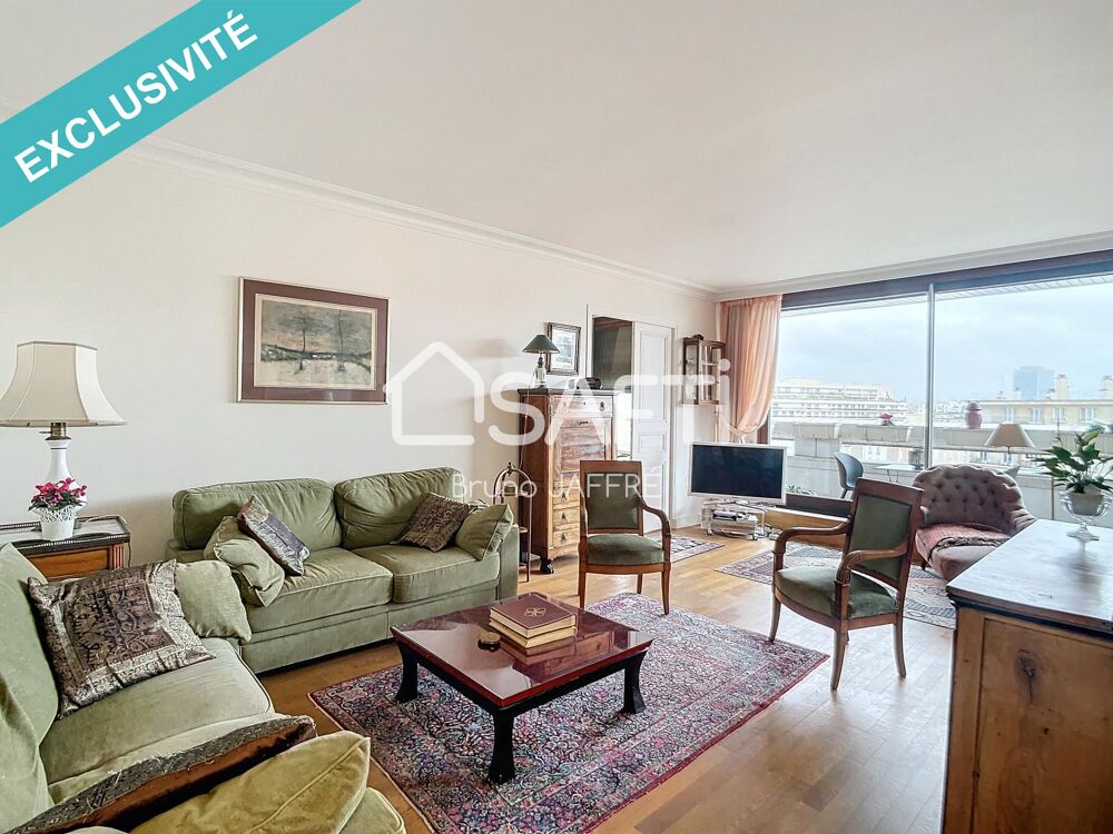 Vente Appartement Appartement Paris 75015  106 m- terrasse 14 m - 3/4 ch - parking Paris 15