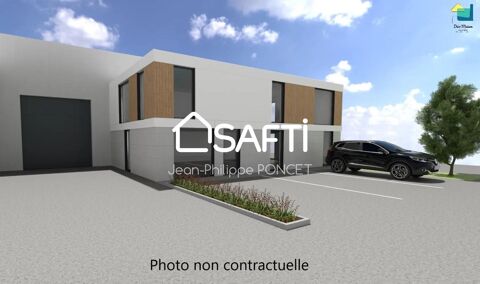 Location bâtiment avec bureaux et entrepôt 2451 62180 Rang-du-fliers