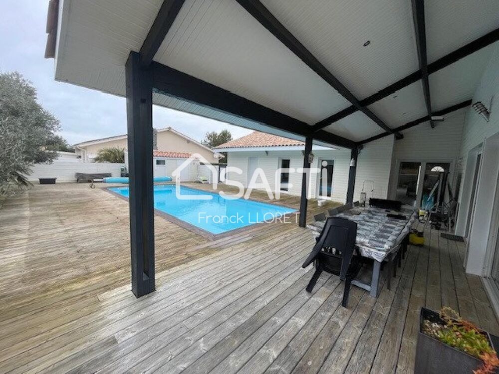Vente Maison Maison ossature bois, 5chs, terrasse 90m, piscine Vendays-montalivet