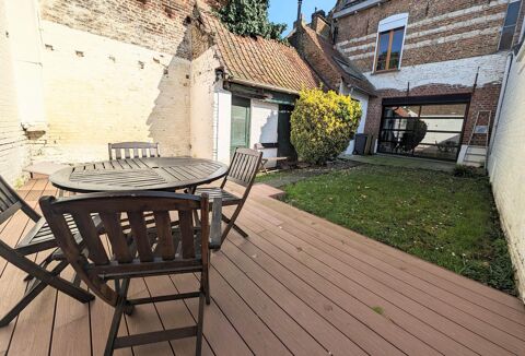 Maison avec cachet, 5 chambres, 2 salles d'eau et jardin 250000 Lannoy (59390)