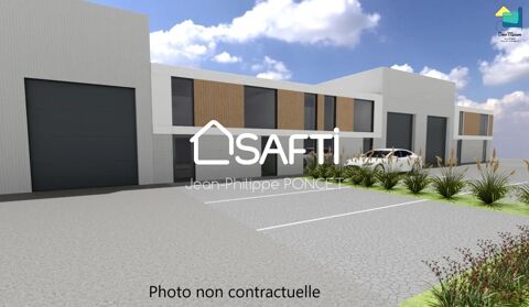 Location bâtiment avec bureaux et entrepôt 2413 62180 Rang-du-fliers