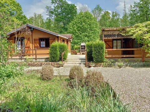 Deux beaux chalets sur un terrain de 5633 m² agrémenté d'un plan d'eau  !!! 128000 Bray-sur-Seine (77480)