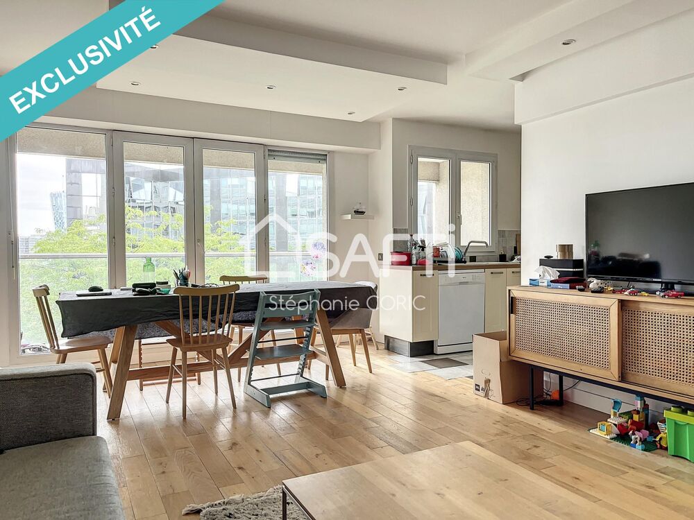 Appartement 4 pièce(s) 99 m²à vendre Boulogne-billancourt