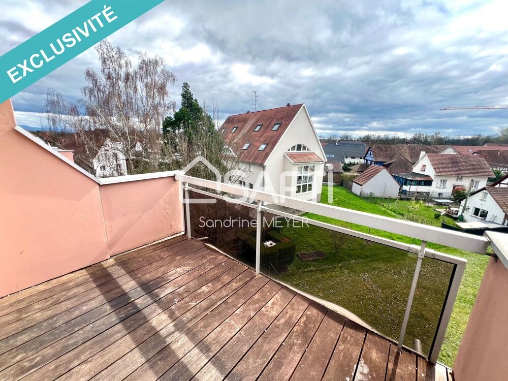 Vente Appartement Trs bel appartement lumineux 80 m au sol La wantzenau