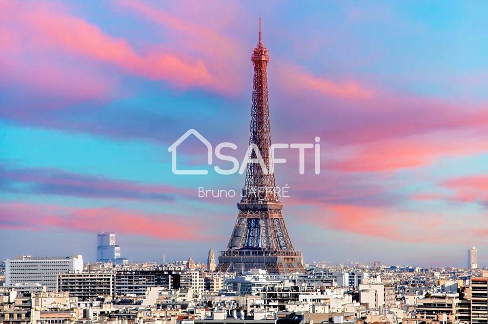 Vente Appartement PARIS 15E, 107m, 3 ou 4 CH, TERRASSE 14m sans vis  vis, vue TOUR EIFFEIL Paris 15