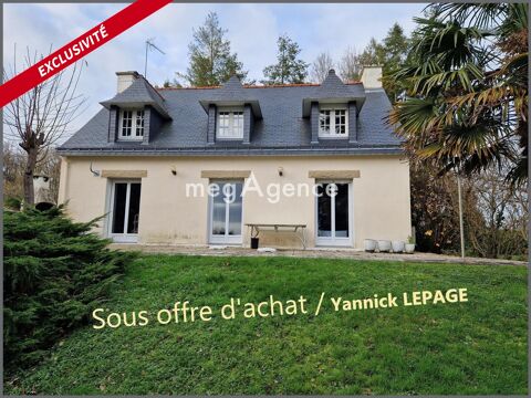 Maison sur sous-sol - Terrain 1800 m²  - Au calme 249500 Maure-de-Bretagne (35330)