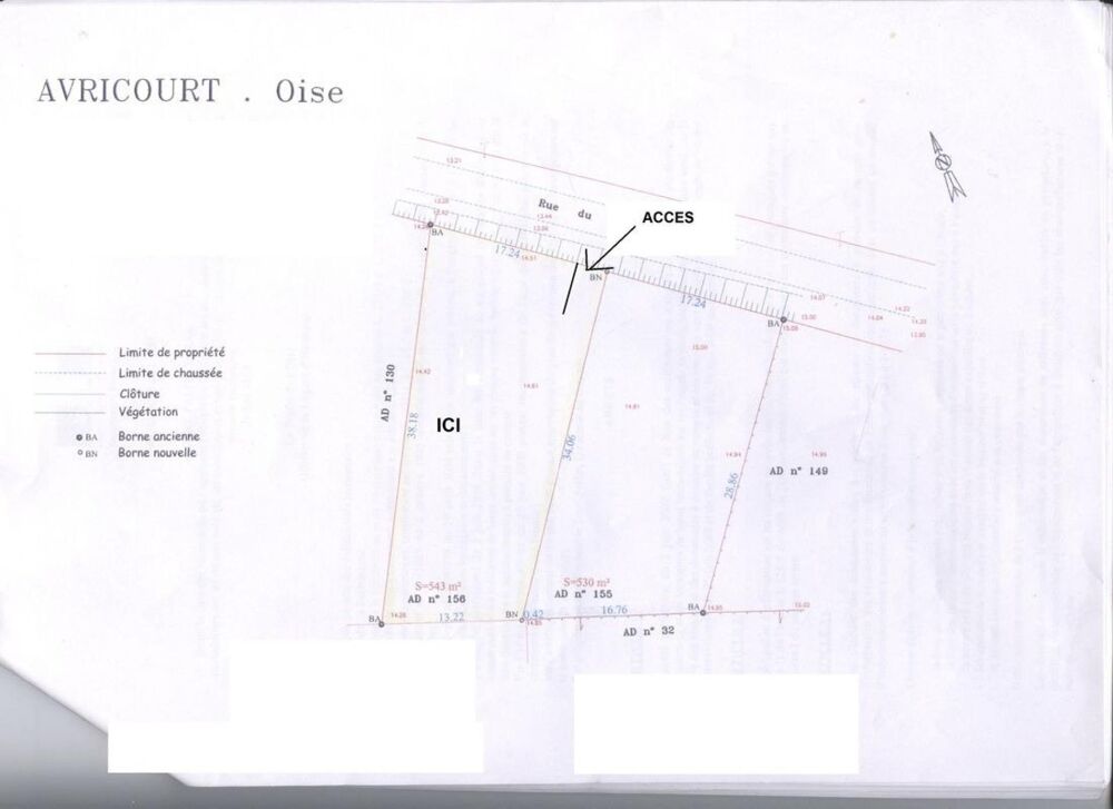 Vente Terrain Terrain idal pour une construction Avricourt