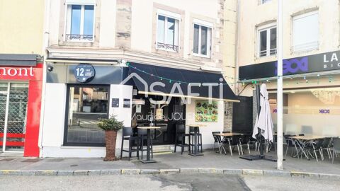 Cession fonds bar, brasserie, licence IV avec sa belle terrasse ensoleillée en angle de rues très commerçantes 66000 88200 Remiremont