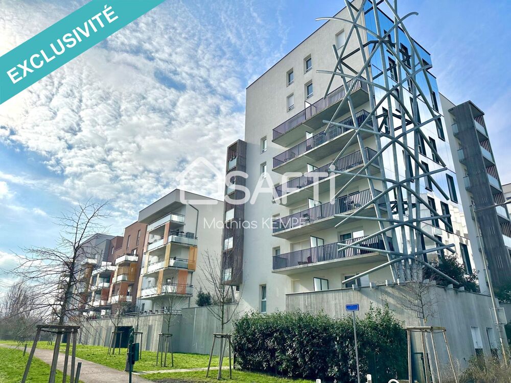 Vente Appartement Appartement 3 pices - 63,4m - Balcon et garage Lingolsheim