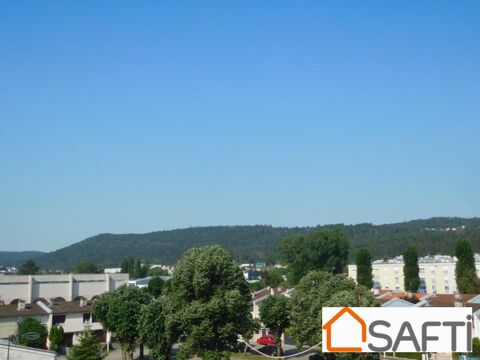 Appartement de 80m2 habitables (loi CARREZ), avec balcon exposé Sud Ouest, vue dégagée, sans vis à vis, 105000 Oyonnax (01100)