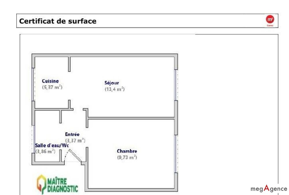 Vente Appartement Appartement 2 pices 36 m2 Colombes