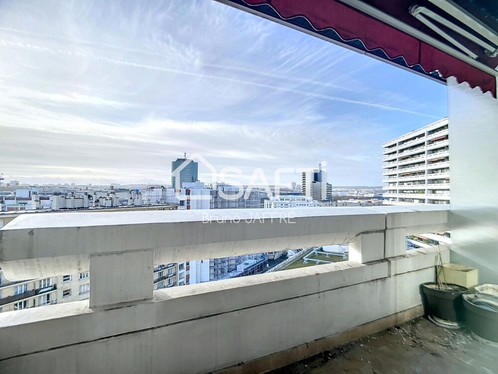 Vente Appartement Paris 15e - vue Tour EIFFEL, 66 m,  2 CH, terrasse 5,5 m + cave et parking Paris 15