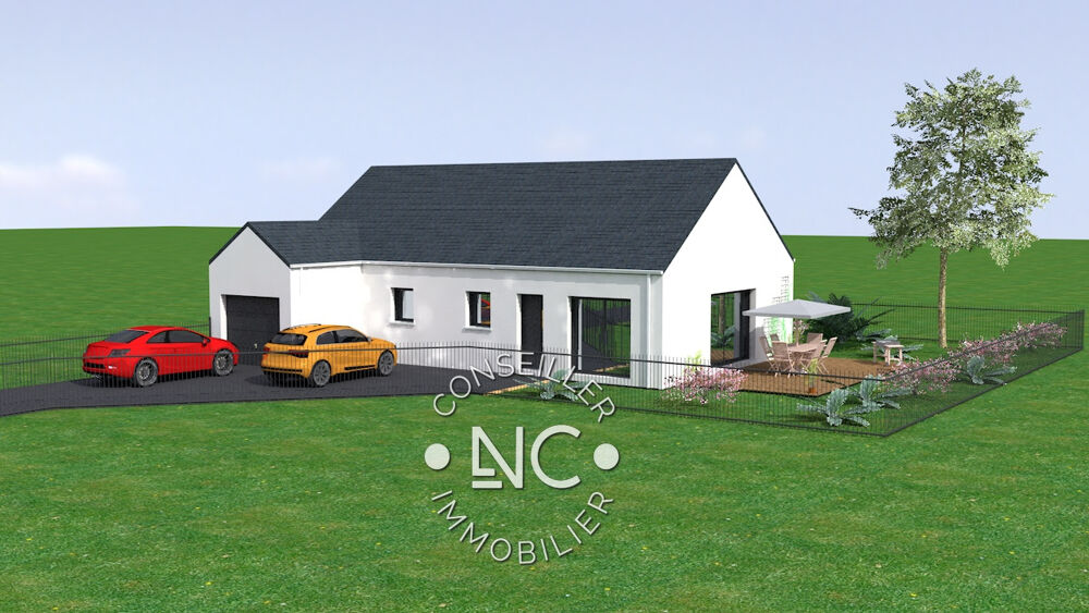 Vente Terrain Terrain constructible 564 m2 avec Double-garage NORT-SUR-ERDRE Nort sur erdre