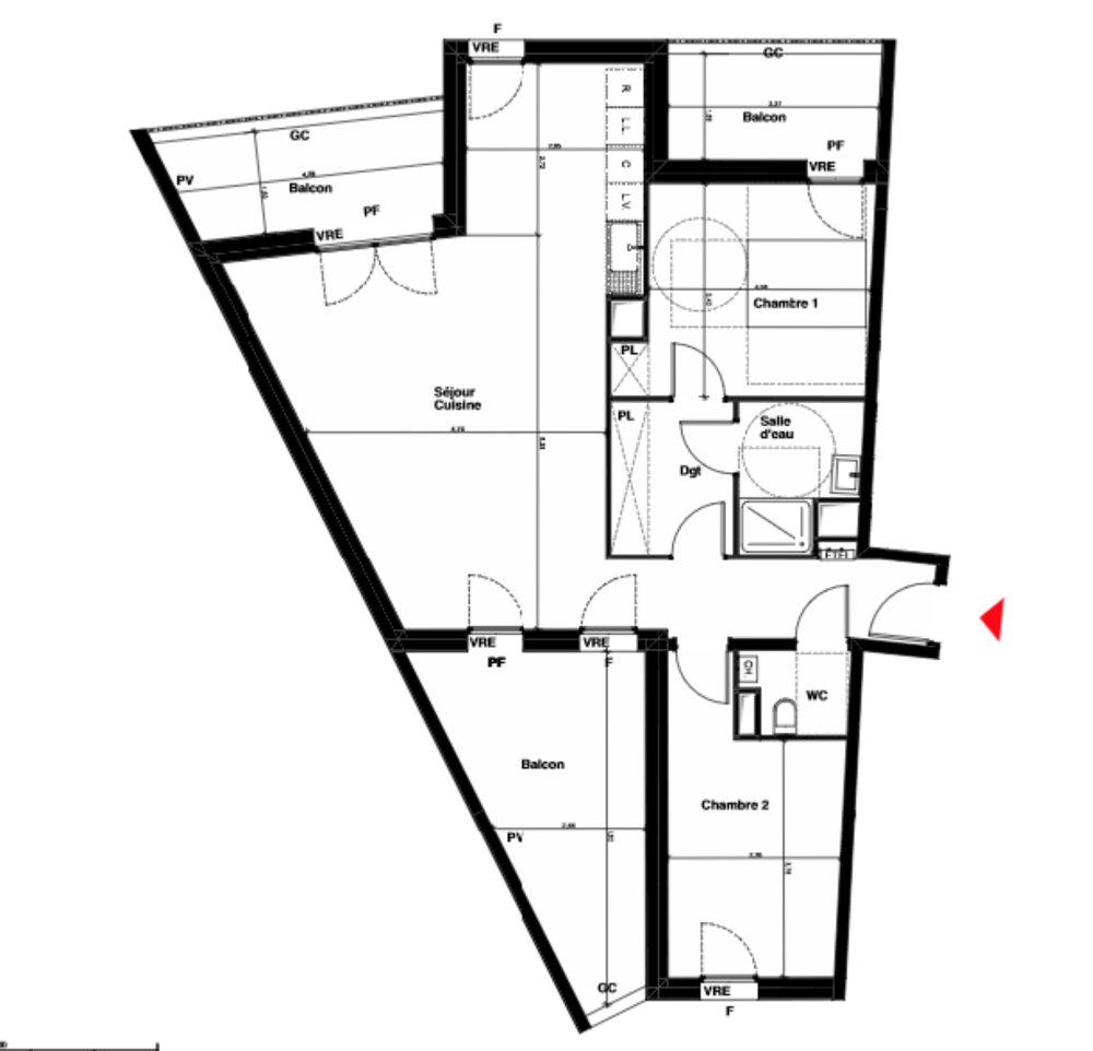 Vente Appartement APPARTEMENT Carquefou