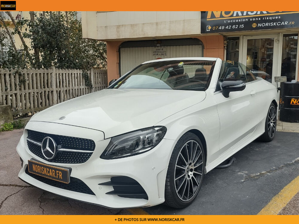 Classe C Cabriolet 220 d 9G-Tronic AMG Line 2022 occasion 06600 Antibes