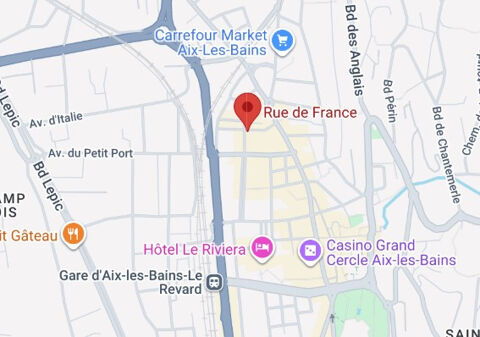 Murs commerciaux - 260m2 + stationnement et r&eacute;serve 525000 73100 Aix les bains