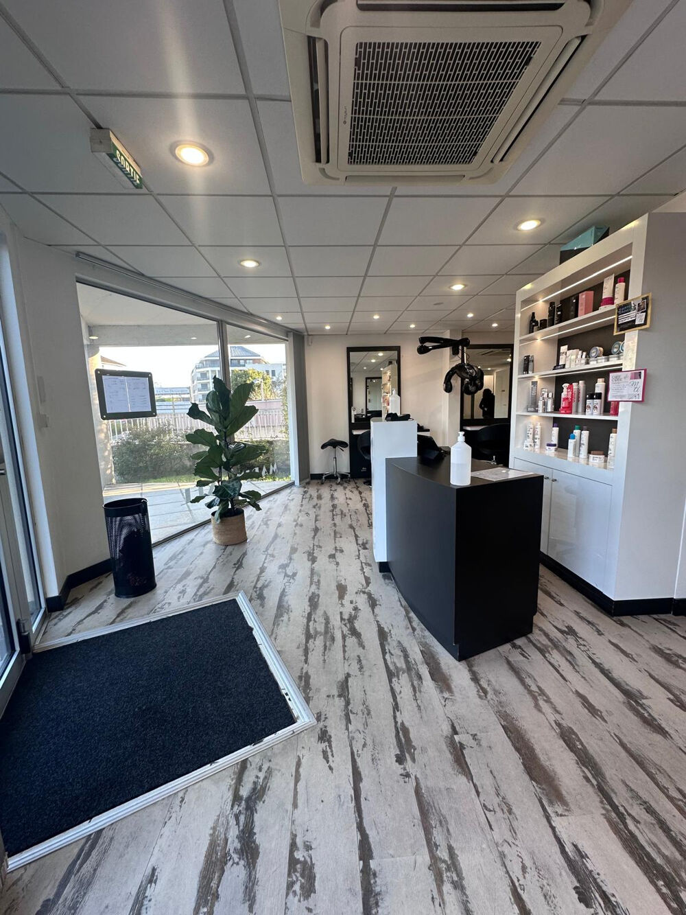   Murs et Fonds de Commerce d'un salon de coiffure + stationnement + revenu locatif 
