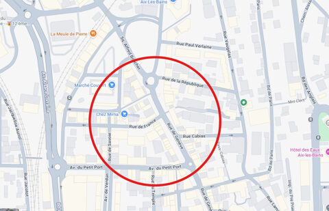 Murs commerciaux - 260m2 + stationnement et r&eacute;serve 525000 73100 Aix les bains