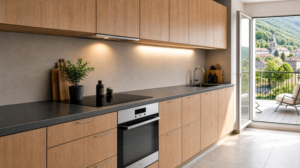 Appartement T3 avec grand balcon à Sassenage