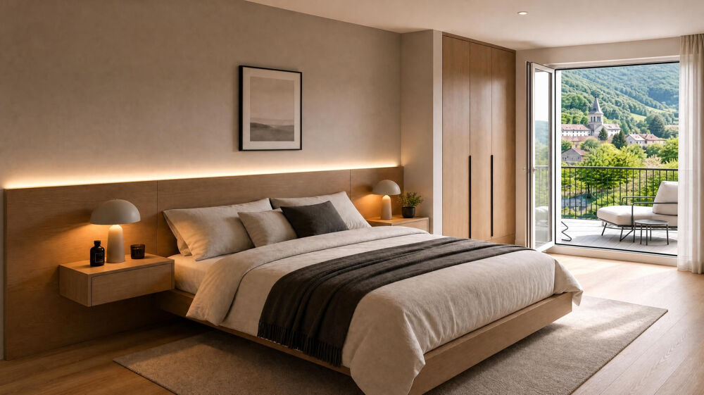 Appartement T3 avec grand balcon à Sassenage