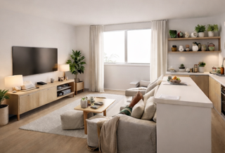  Appartement � vendre 3 pi�ces 61 m�