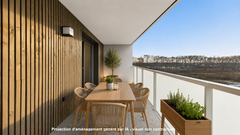   Très beau 4pièces - proche nature et tram Appartement - 4 pièce(s) - 74 m²
