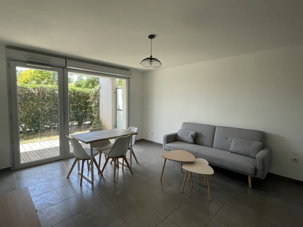 T3 meublé avec grand jardin