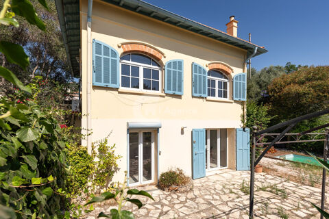 Vente Maison Villa T5 Vue Mer avec Piscine  Golfe-Juan Vallauris