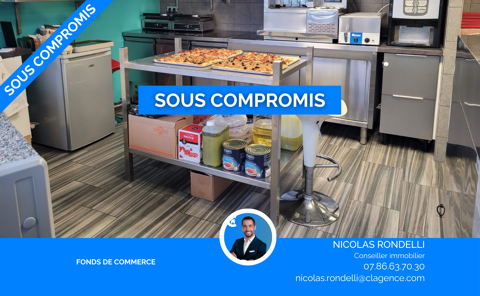 Fonds de Commerce - Snack Clé en Main à Vence 69000 06140 Vence