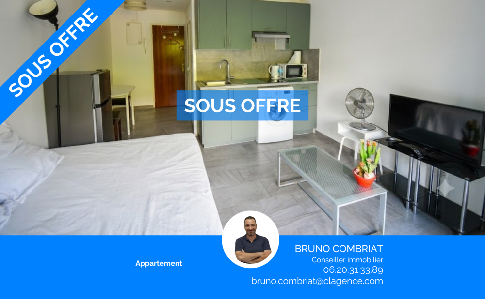 Appartement 1 pièce 18 m² · à Vallauris · 18 m² · 137 800 €