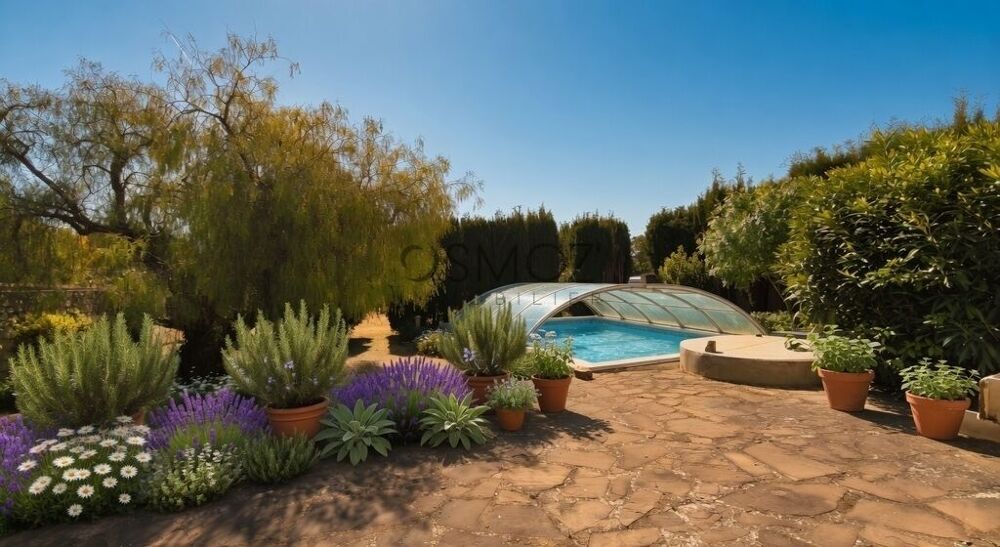 Vente Maison Villa de 160 m² avec dépendance, piscine sur terrain arboré de 1 Sauvian