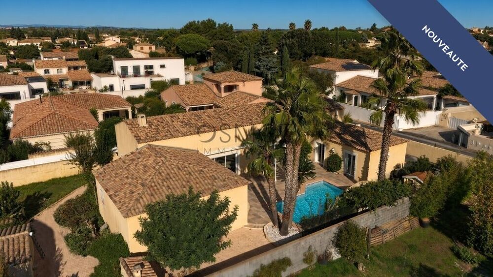 Vente Maison Villa contemporaine de 220 m², 6 chambres, piscine à 6 km des pl Sérignan