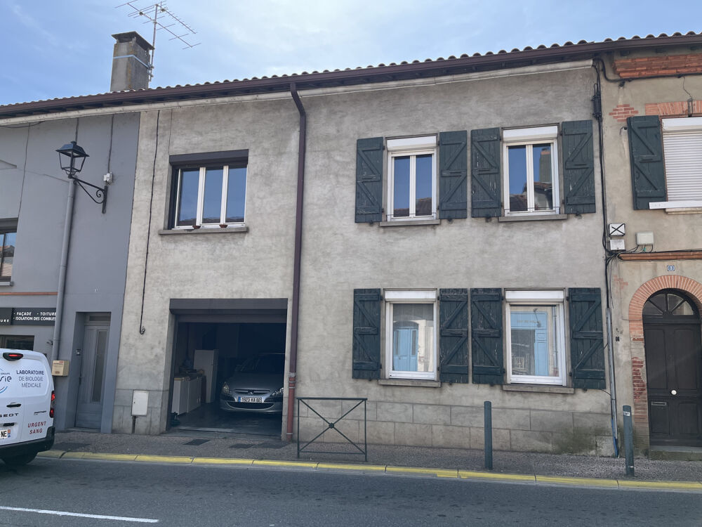 Appartement T3 centre de Villeneuve Tolosane avec garage et jardin