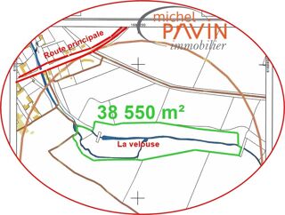  Terrain � vendre 38550 m�