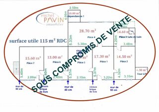  Maison � vendre 6 pi�ces 115 m�