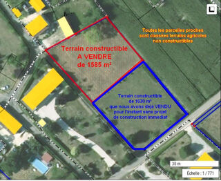  Terrain � vendre 1585 m�