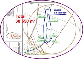  Terrain � vendre 38550 m�