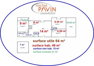  Maison � vendre 4 pi�ces 49 m�