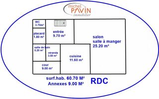  Maison � vendre 5 pi�ces 99 m�